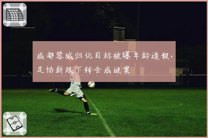 成都蓉城归化目标被曝年龄造假，足协新政下转会成谜案